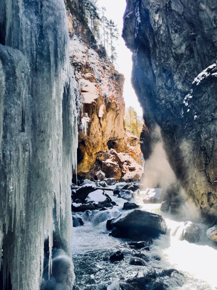Partnach gorge garmisch-Partenkirchen Germany