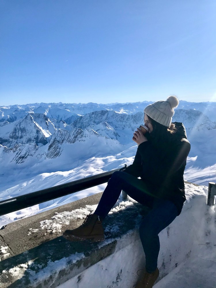 Zugspitze Germany viewing point